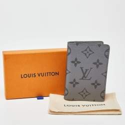 Louis Vuitton Silver Monogram Canvas and Taiga Leather Pocket Organizer