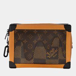Icare cloth bag Louis Vuitton Brown in Cloth - 22878603