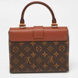 Pre Owned Louis Vuitton Caramel Monogram Canvas Locky BB Bag