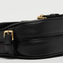 Pre Owned Louis Vuitton Black Epi Leather Saumur BB Bag