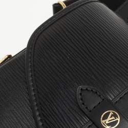 Pre Owned Louis Vuitton Black Epi Leather Saumur BB Bag