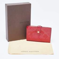 Louis Vuitton Pomme D’amour Monogram Vernis Portefeuille Viennois Wallet