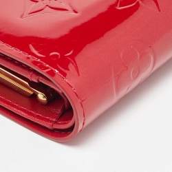 Louis Vuitton Pomme D’amour Monogram Vernis Portefeuille Viennois Wallet