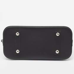 Pre Owned Louis Vuitton Black Epi Leather Alma PM Bag