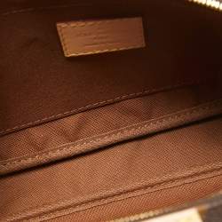 Pre Owned Louis Vuitton Khaki Monogram Canvas Multi Pochette Accessories Bag