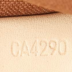 Pre Owned Louis Vuitton Khaki Monogram Canvas Multi Pochette Accessories Bag