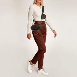 Pre Owned Louis Vuitton Khaki Monogram Canvas Multi Pochette Accessories Bag