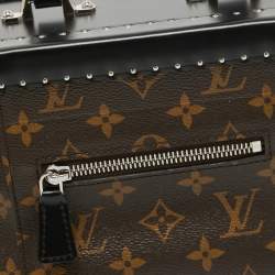Pre Owned Louis Vuitton Black Monogram Canvas City Trunk PM Bag