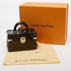 Pre Owned Louis Vuitton Black Monogram Canvas City Trunk PM Bag