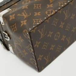 Pre Owned Louis Vuitton Black Monogram Canvas City Trunk PM Bag