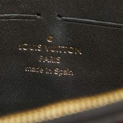 Louis Vuitton Damier Ebene Canvas Vavin Chain Wallet 