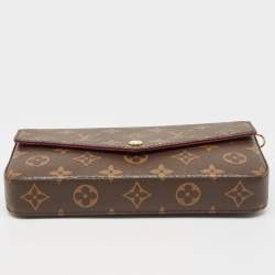 Pre Owned Louis Vuitton Monogram Canvas Felicie Pochette Bag