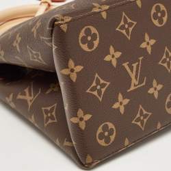 Pre Owned Louis Vuitton Monogram Canvas Petit Palais Bag