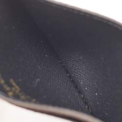 Pre Owned Louis Vuitton Monogram Reverse Canvas Card Holder