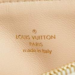 Pre Owned Louis Vuitton Milky Way Monogram Embossed Puffy Leather Coussin BB Bag