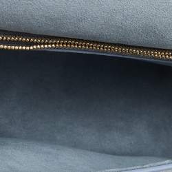 Pre Owned Louis Vuitton Blue Hour Monogram Giant Empreinte Leather Diane NM Bag