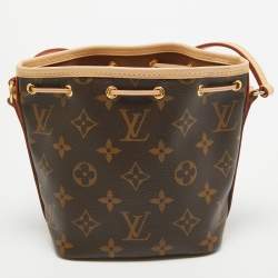 Pre Owned Louis Vuitton Monogram Canvas Nano Noe Bag