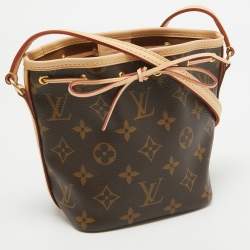 Pre Owned Louis Vuitton Monogram Canvas Nano Noe Bag
