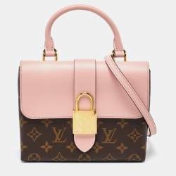 Pre Owned Louis Vuitton Rose Poudre Monogram Canvas Locky BB Bag