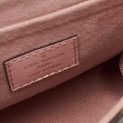 Pre Owned Louis Vuitton Rose Poudre Monogram Canvas Locky BB Bag