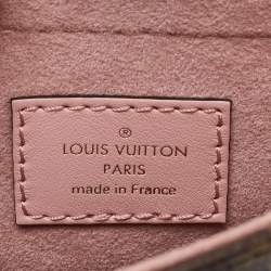 Pre Owned Louis Vuitton Rose Poudre Monogram Canvas Locky BB Bag