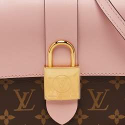 Pre Owned Louis Vuitton Rose Poudre Monogram Canvas Locky BB Bag