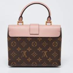 Pre Owned Louis Vuitton Rose Poudre Monogram Canvas Locky BB Bag