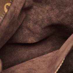 Pre Owned Louis Vuitton Monogram Canvas Pochette Metis Bag