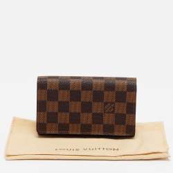 Louis Vuitton Damier Ebene Canvas Porte Monnaie Billets Tresor Wallet