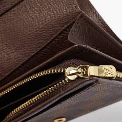 Louis Vuitton Damier Ebene Canvas Porte Monnaie Billets Tresor Wallet