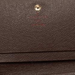 Louis Vuitton Damier Ebene Canvas Porte Monnaie Billets Tresor Wallet