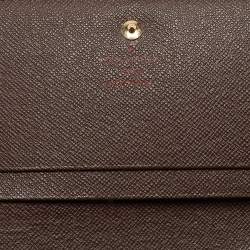 Louis Vuitton Damier Ebene Canvas Porte Monnaie Billets Tresor Wallet