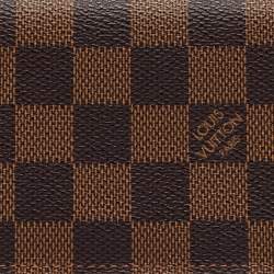 Louis Vuitton Damier Ebene Canvas Porte Monnaie Billets Tresor Wallet