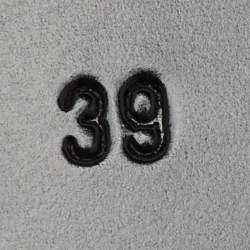 Pre Owned Louis Vuitton Brown Monogram Canvas Lock It Flat Slide Sandals Size 39