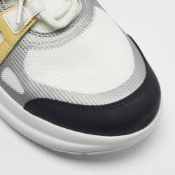 Pre Owned Louis Vuitton Multicolor Leather and Mesh LV Archlight Sneakers Size 39.5