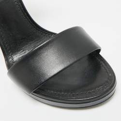 Pre Owned Louis Vuitton Matchmake Size 38 Multicolor Canvas and Leather Ankle Strap Sandals