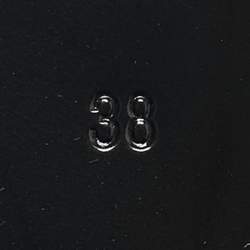 مملوكة مسبقًا Louis Vuitton Revival Size 38 Black Monogram Leather Flat Slide