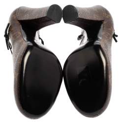 مملوكة مسبقًا Louis Vuitton Monogram Canvas Mary Jane Pumps Size 40.5