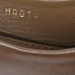 Pre Owned Louis Vuitton Brown Leather Pumps Size 38