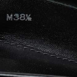 مملوكة مسبقًا حذاء لوفرز لوي فيتون غرادوات جلد لامع أسود نعل سميك مقاس 38.5