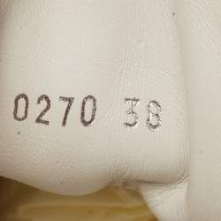 مملوكة مسبقًا Louis Vuitton White/Black Canvas and Leather Archlight Sneakers Size 38