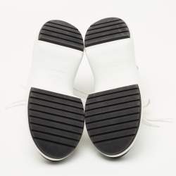 مملوكة مسبقًا Louis Vuitton White/Black Canvas and Leather Archlight Sneakers Size 38