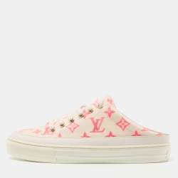 Louis Vuitton Lv Stellar Casual Shoes Pink in White