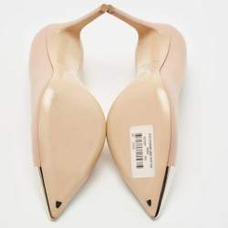 Louis Vuitton Beige Leather Urban Twist Pumps  38