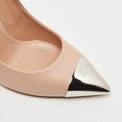 Louis Vuitton Beige Leather Urban Twist Pumps  38