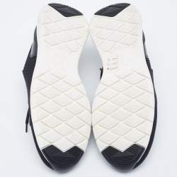 Louis Vuitton Black Mesh and Canvas Aftergame Sneakers Size 40
