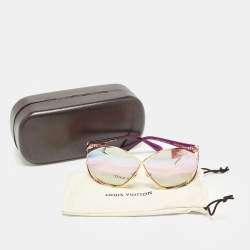 Louis Vuitton Pink/Purple Z0217U Tanya Oversized Sunglasses