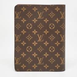 Louis Vuitton Monogram Canvas Desk Agenda Cover 