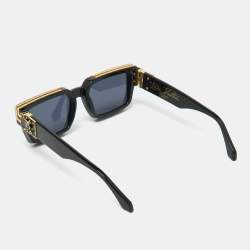 Louis Vuitton Black Z1165E 1.1 Millionaires Square Sunglasses