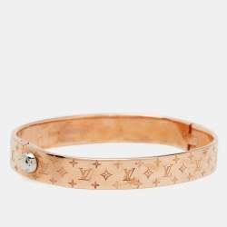 مملوكة مسبقًا Louis Vuitton Nanogram Two Tone Bracelet M